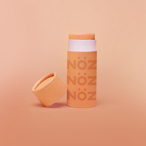 orange noz vegan nose sunscreen stick